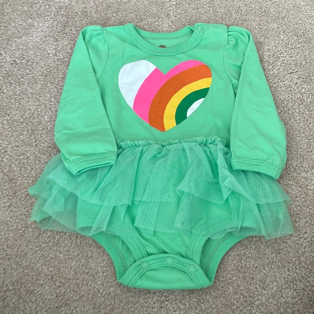 Rainbow pride onesize with tutu from local boutique